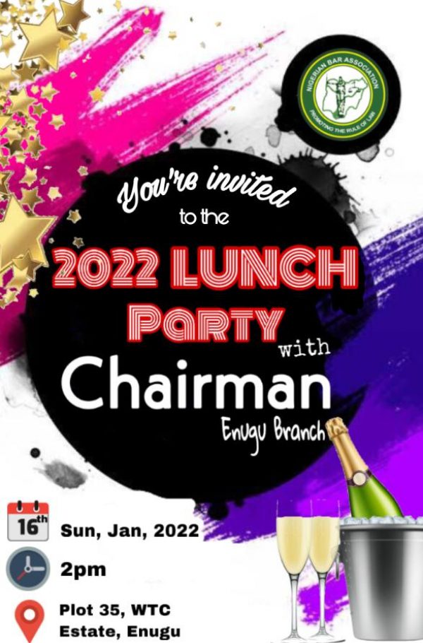 NBA ENUGU BRANCH 2022 LUNCH MEETING WITH THE CHAIRMAN