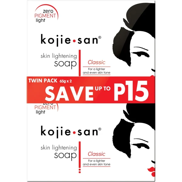 Kojie San Skin Lightening Soap With Kojic Acid 2 in 1