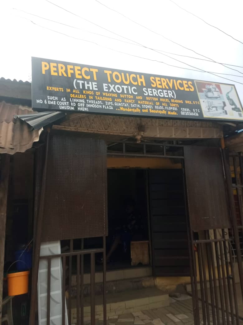PERFECT TOUCH WEAVING & SEWING, NNEWI