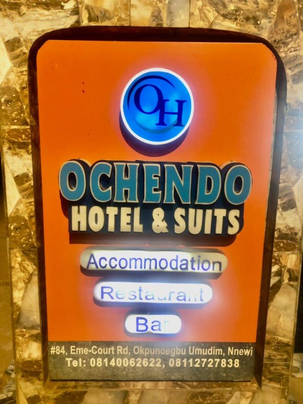 OCHENDO HOTEL & SUITES, NNEWI