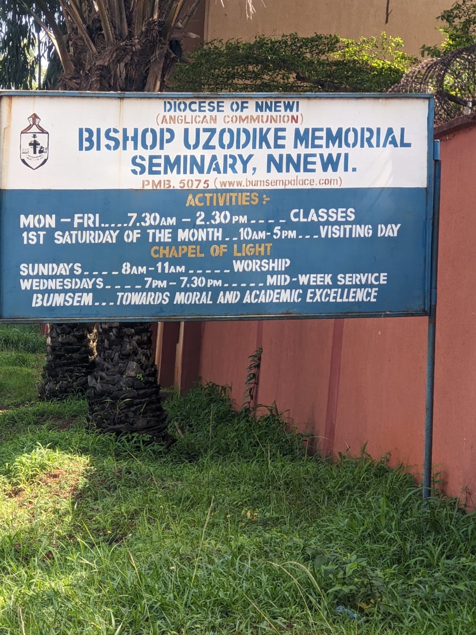 BISHOP UZODIKE MEMORIAL SEMINARY, NNEWI