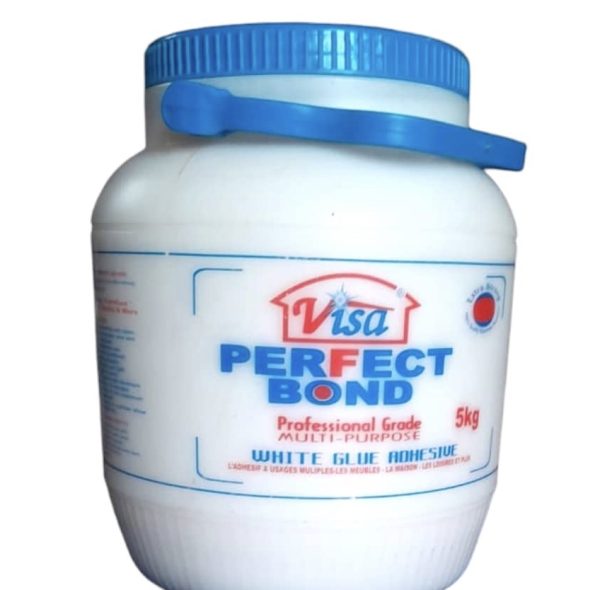 VISA® PERFECT BOND PROFESSIONAL GRADE MULTI-PURPOSE WHITE GLUE ADHESIVE (5Kg)
