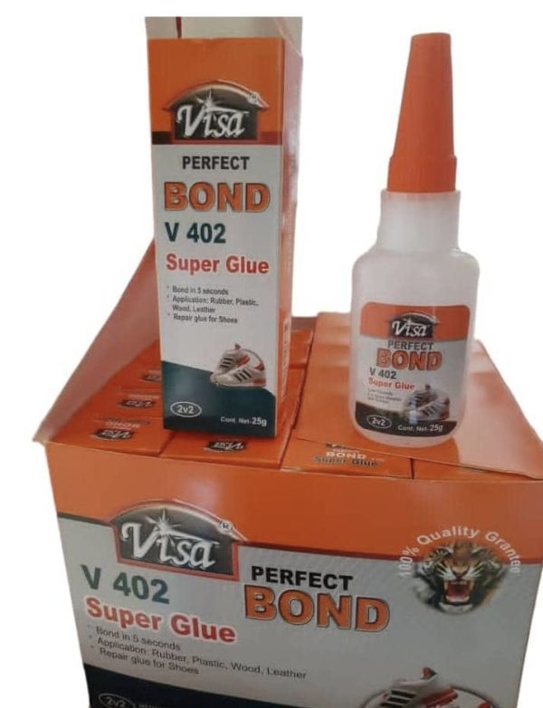 VISA® PERFECT BOND V402 SUPER GLUE (25g)