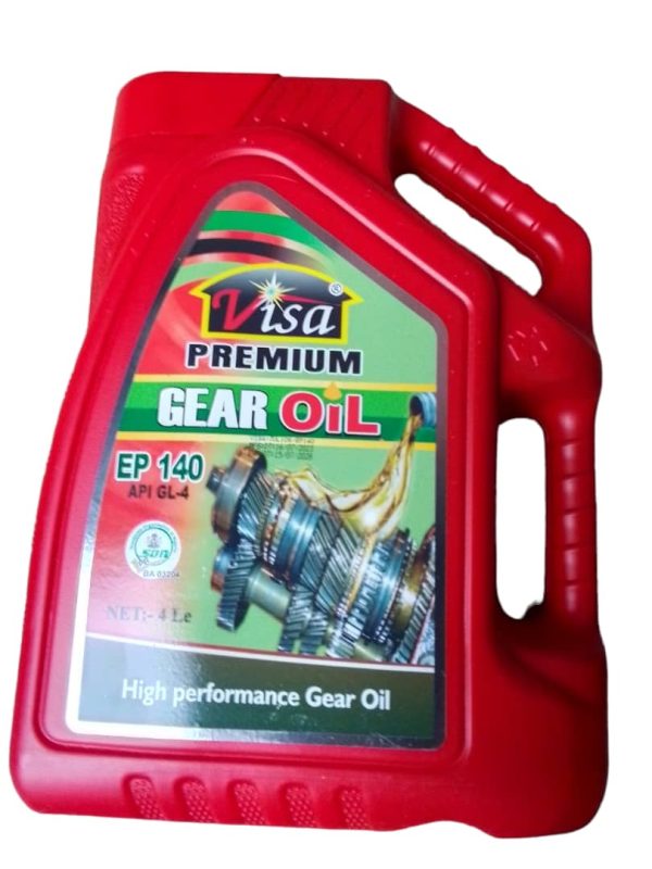 VISA® PREMIUM GEAR OIL EP140 API GL4  (4Ltr)