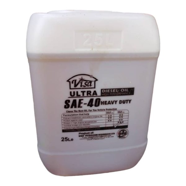 VISA® ULTRA DIESEL OIL SAE-40 HEAVY DUTY (25Ltr)