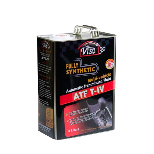 VISA® FULLY SYNTHETIC MULTI-VEHICLE AUTOMATIC TRANSMISSION FLUID ATF T – IV (4Ltr)