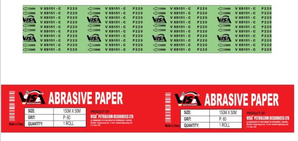 VISA® ABRASIVE PAPER P-60