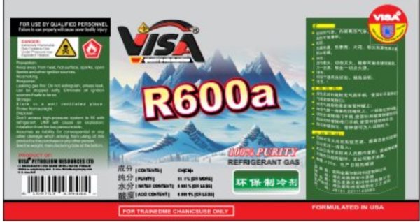 VISA® REFRIGERANT GAS R600A (225g)