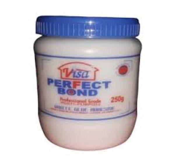 VISA® PERFECT BOND PROFESSIONAL GRADE MULTI-PURPOSE WHITE GLUE ADHESIVE (250g)