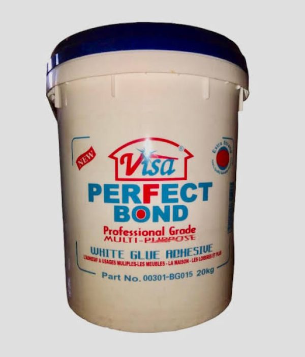 VISA® PERFECT BOND PROFESSIONAL GRADE MULTI-PURPOSE WHITE GLUE ADHESIVE (20Kg)