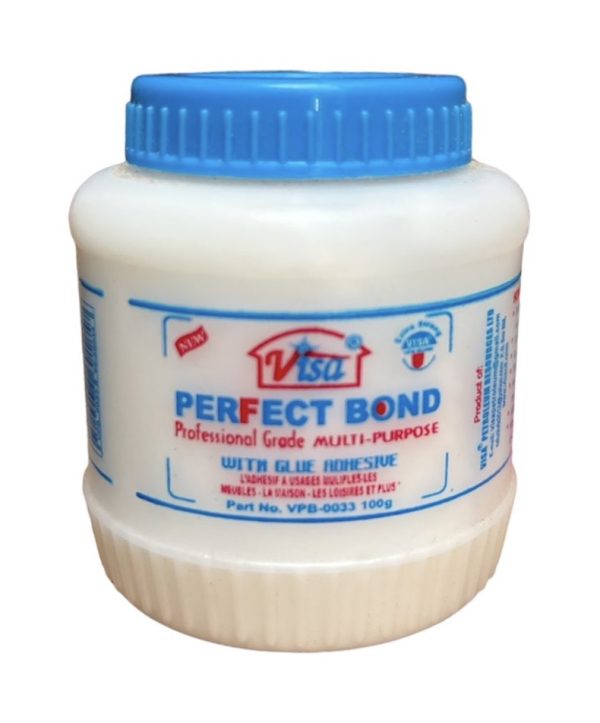 VISA® PERFECT BOND PROFESSIONAL GRADE MULTI-PURPOSE WHITE GLUE ADHESIVE (100g)