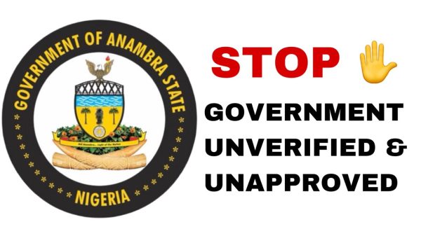 Anambra State Government UNAPPROVED Businesses