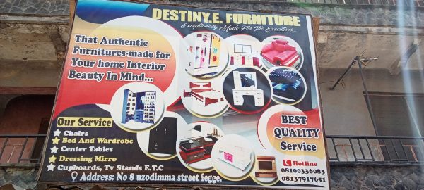 DESTINY E. FURNITURE, ONITSHA