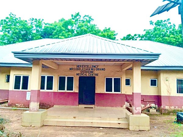 MRS. EBELECHUKWU OBIANO MEDICAL CENTER, NOCEN, NSUGBE