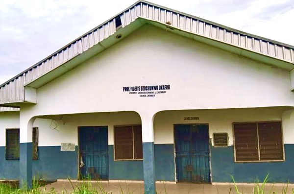 PROF. FIDELIS UZOCHUKWU OKAFOR SUG SECRETARIAT COUNCIL BUILDING, NOCEN, NSUGBE
