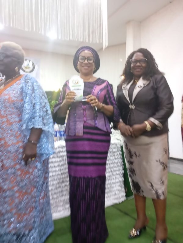 A HEARTFELT THANK YOU TO NAWOJ . I am deeply honored to have received the ‘Anambra Female Achiever’ award from the Nigeria Association of Women Jou…