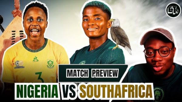 nigeria vs South African Women african cup of nations