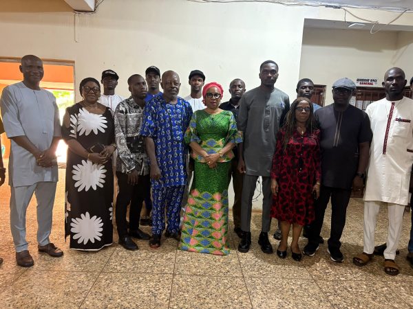 STUDENT UNION LEADERS VISIT PROVOST, NOCEN  The leadership of the National Association of Nigerian Students (NANS) Joint Campus Council, Anambra St...