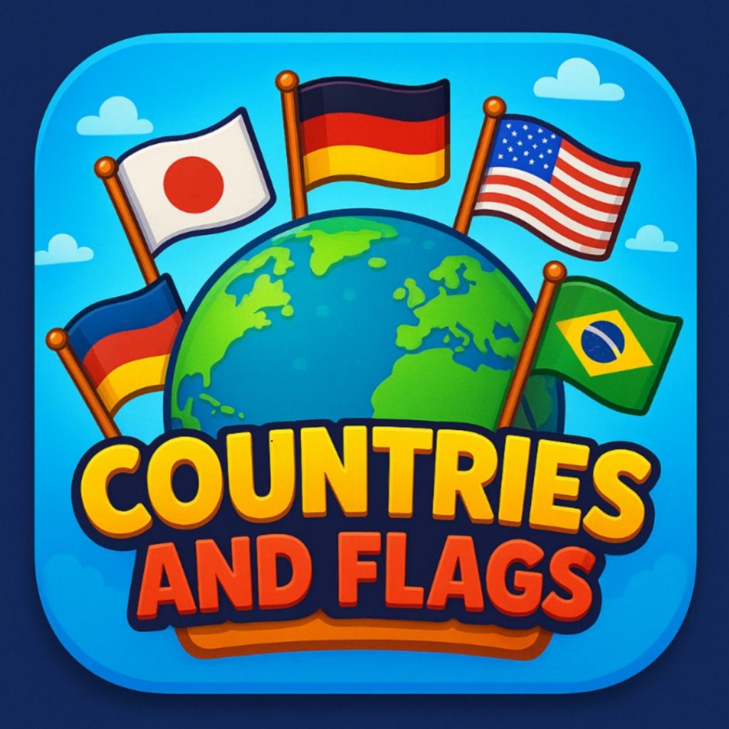 Countries and Flags 1.0 Game App • Vicilook