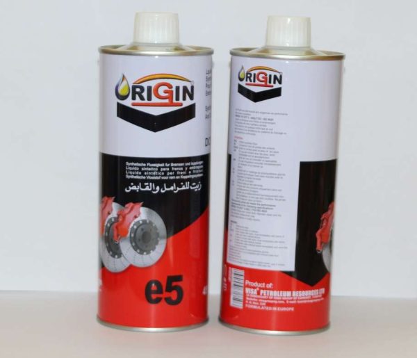 ORIGIN BRAKE FLUID DOT3 TIN (485ml)