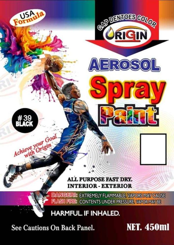 ORIGIN SPRAY PAINT TIN (450ml)