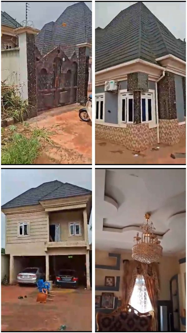 *2486*  Bungalow, N80m, Agbani, off Ogurugu Rd, near View Point Hotels, a 5-bedroom bungalow, all en suit, with water heater, POP,  overhead tank, ...