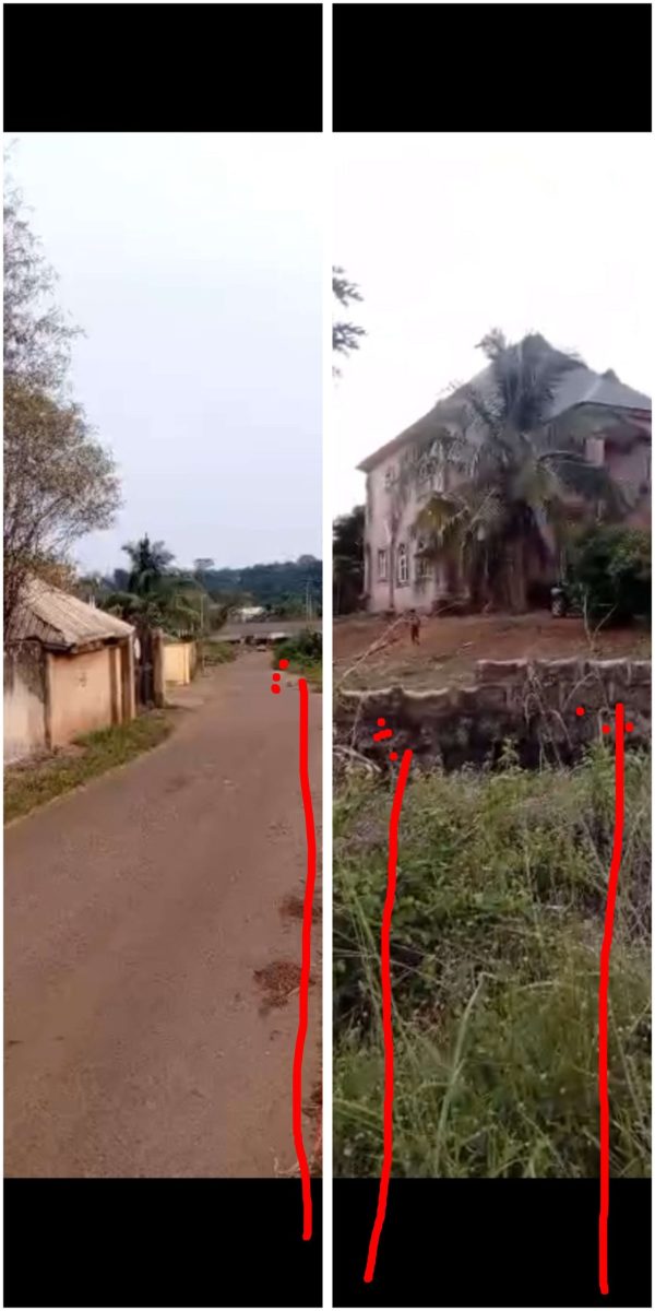 *2499* 1 plot, N22m, off St Cyprain's Rd, Eziani, along tarred Energy Center Rd, opp Energy Center, Nsukka,  Nsukka, Nsukka LGA,  Enugu State  What...