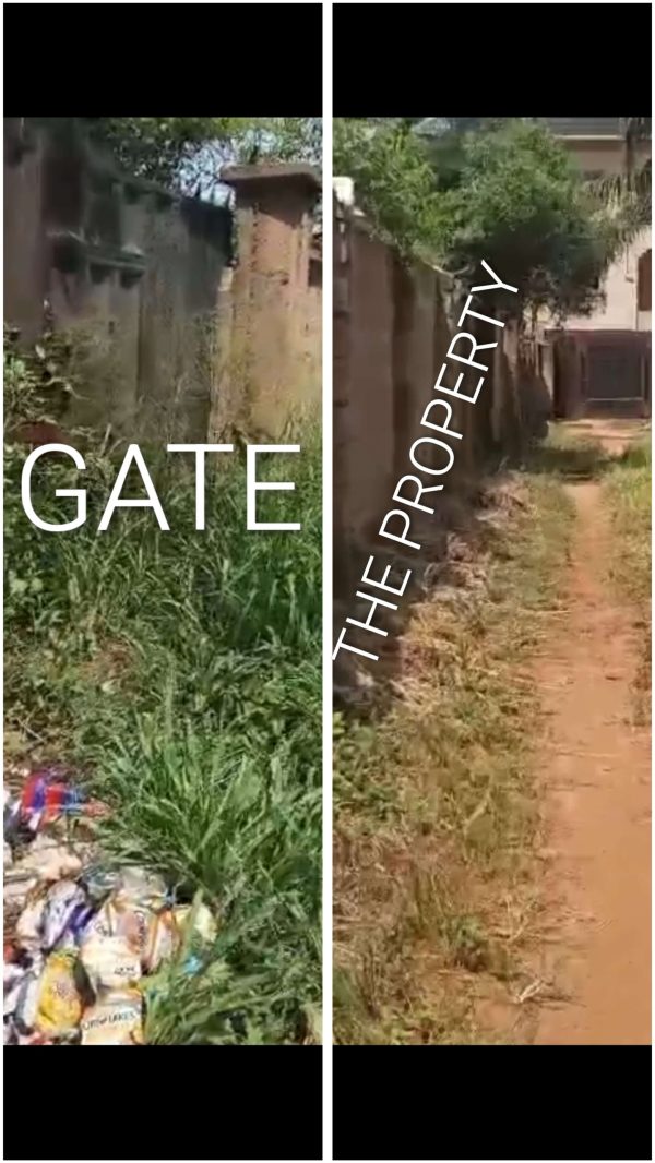 *2455* 1 plot, N40m, off Tectonics Rd, opposite Obayi Hospital, fenced, Nsukka, Nsukka LGA, Enugu State  WhatsApp 09033649738 Properties@Nsukka, Pr...