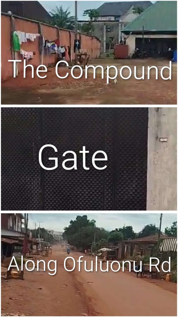 *2456*. 4 plot, N240m, along tarred Ofuluonu Rd, with bungalow and duplex on it, Nsukka, Nsukka LGA , Enugu State WhatsApp 09033649738 Properties@N...