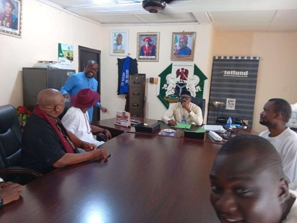 On Tuesday 21st July, 2026, the DMGS old boys staff in NOCEN, led by Comred Emma Chukwura, paid a courtesy call to the Provost in his office. Mr Ch...