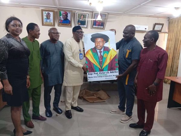 It was a joyful moment as the Provost, Prof. Victor I.O. Ndirika, FNIAE, received his colleagues before his appointment as NOCEN Provost, from the ...