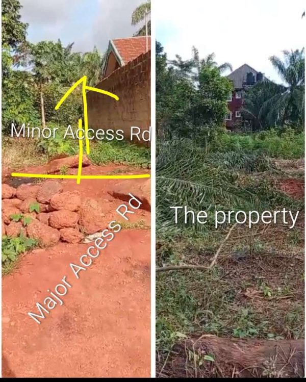 *2505* *2 plots, N60m, Amaji, off Upper Aku Rd, near Obaechara Junction , Nsukka, Nsukka LGA, Enugu State  WhatsApp 09033649738 Properties@Nsukka, ...