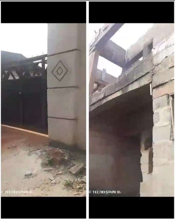 *2529*. 4 flats, N55m,( uncompleted) Umuachom in Umudiaka, near Hiltop, 3 bedrooms each , Nsukka, Nsukka  LGA, Enugu State   WhatsApp 09033649738 P...