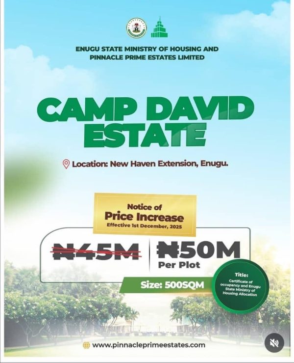 A very geniue land and house available here in the city of Enugu