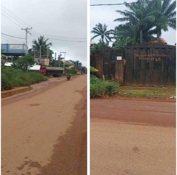 *2569* 1 plot, N50m, along Edem Rd,(60ft ,by 100ft) between Barracks Junction and 7–Steps, Nsukka, Nsukka LGA, Enugu State  Properties@Nsukka, Prop...