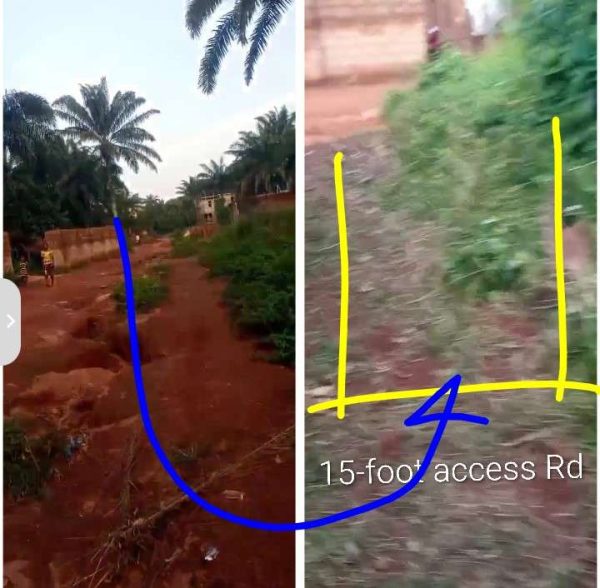 *2574*  2 plots, N46m,  Ncheke Nru, near Ncheke Primary Sch , fenced and gated Nsukka, Nsukka LGA, Enugu State Properties@Nsukka, Properties@DimmaH...